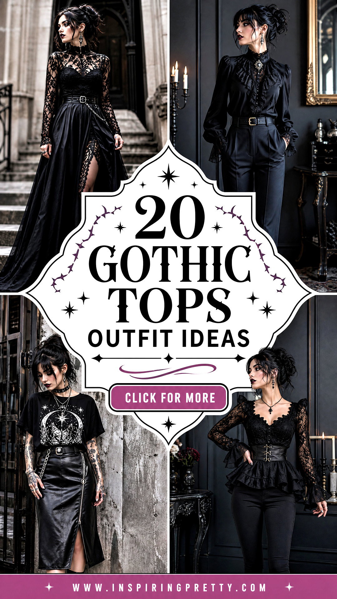 How to Style Gothic Tops 20 Edgy Outfit Ideas for Every Season - How to Style Gothic Tops: 20 Edgy Outfit Ideas for Every Season