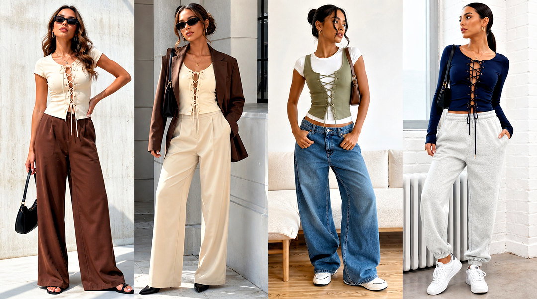 How to Style Lace-Up Tops: 20 Chic Day-to-Night Looks