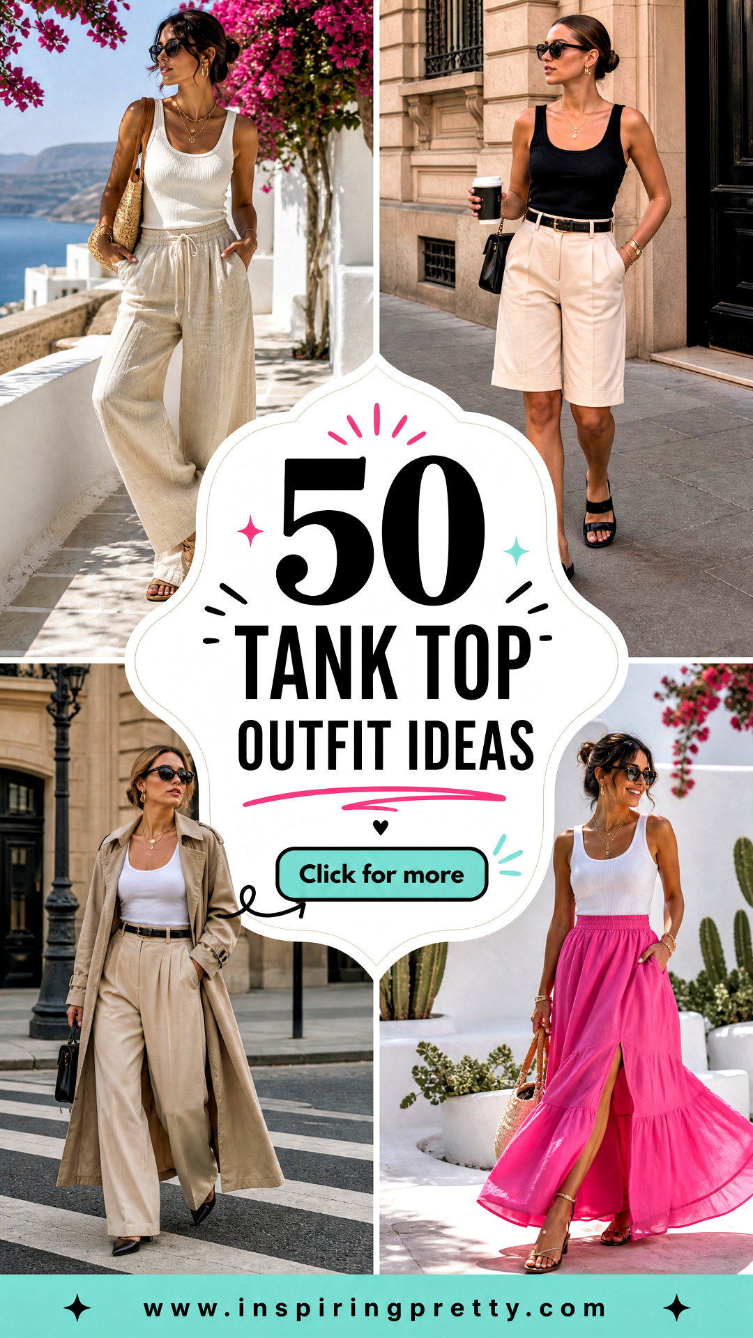 How to Style a Tank Top 50 Fresh Looks for Every Season - How to Style a Tank Top: 50 Fresh Looks for Every Season