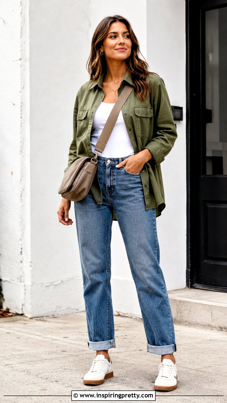 Hurley Overshirt With A Tank And Straight Jeans - 20 hurley tops outfit ideas