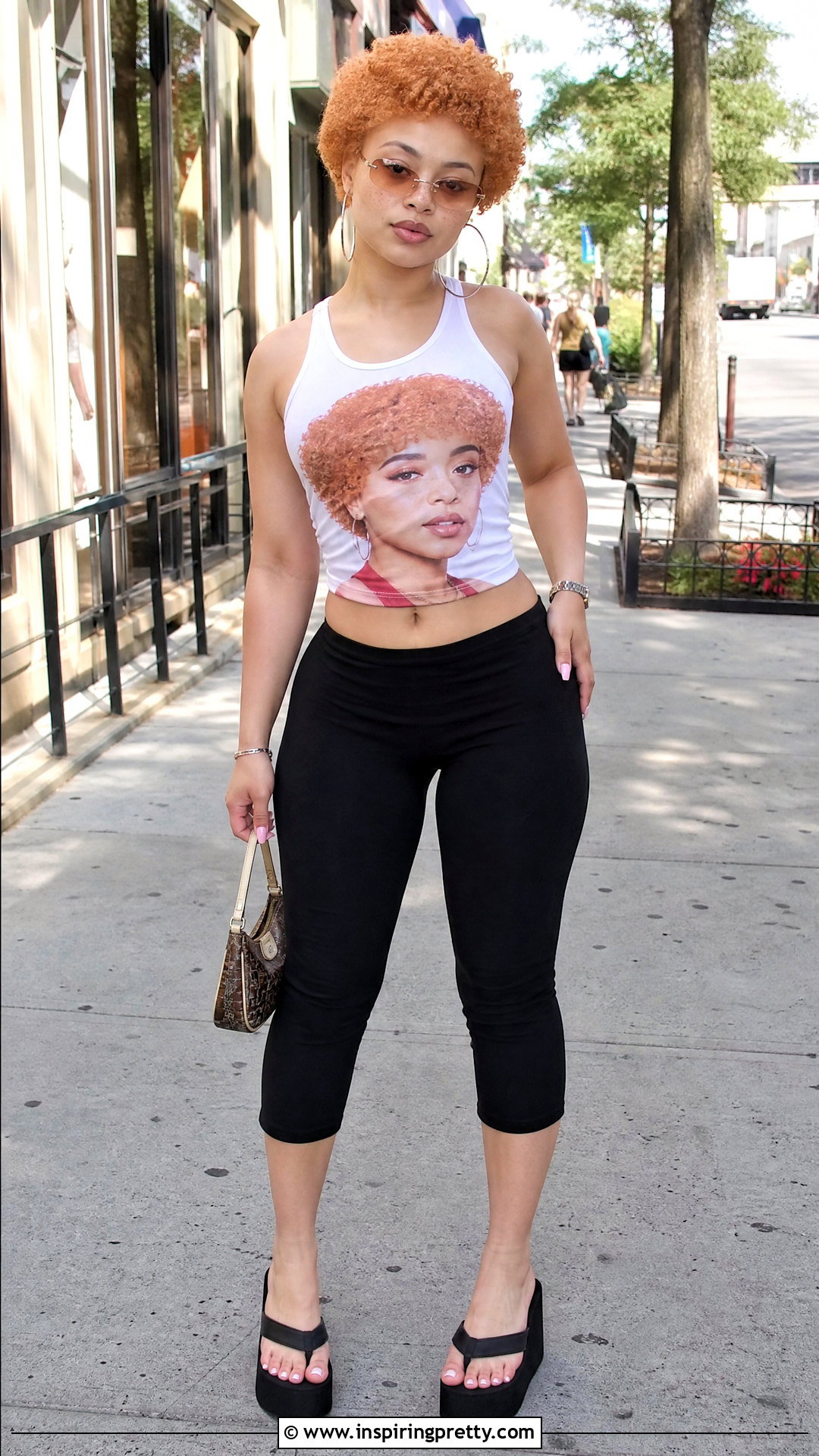 Ice Spice Tank Top With Capri Pants - 20 Ice Spice Tank Top outfit ideas