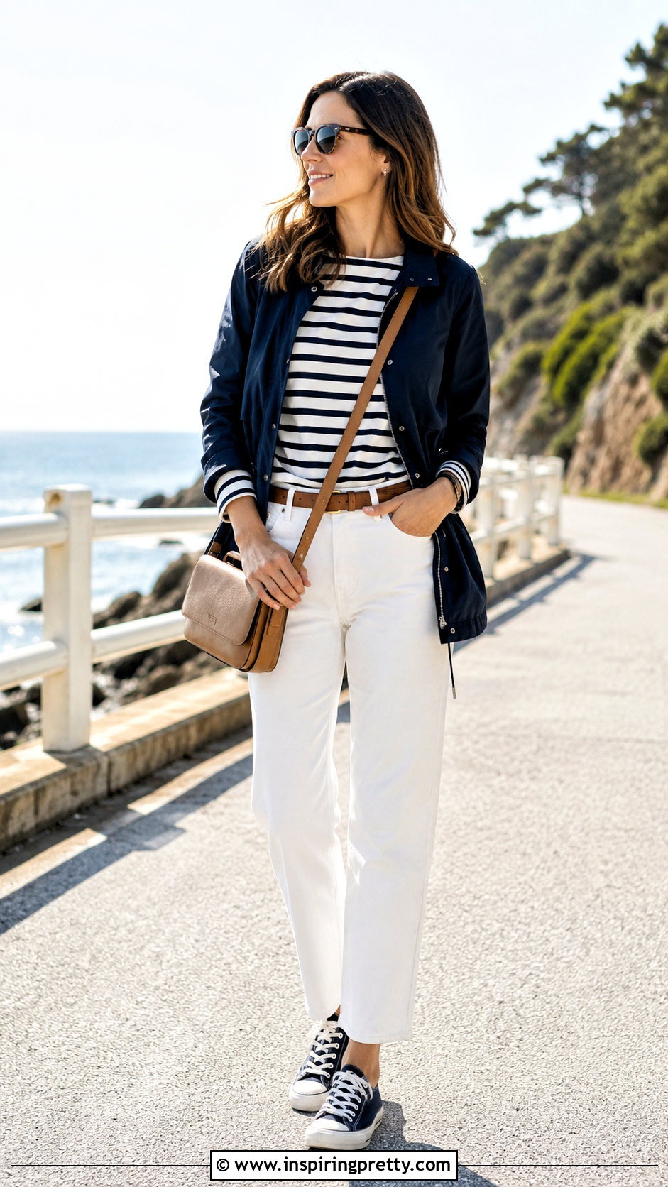 Iets Frans Striped Long Sleeve Top With White Jeans - 25 iets frans long sleeve tops