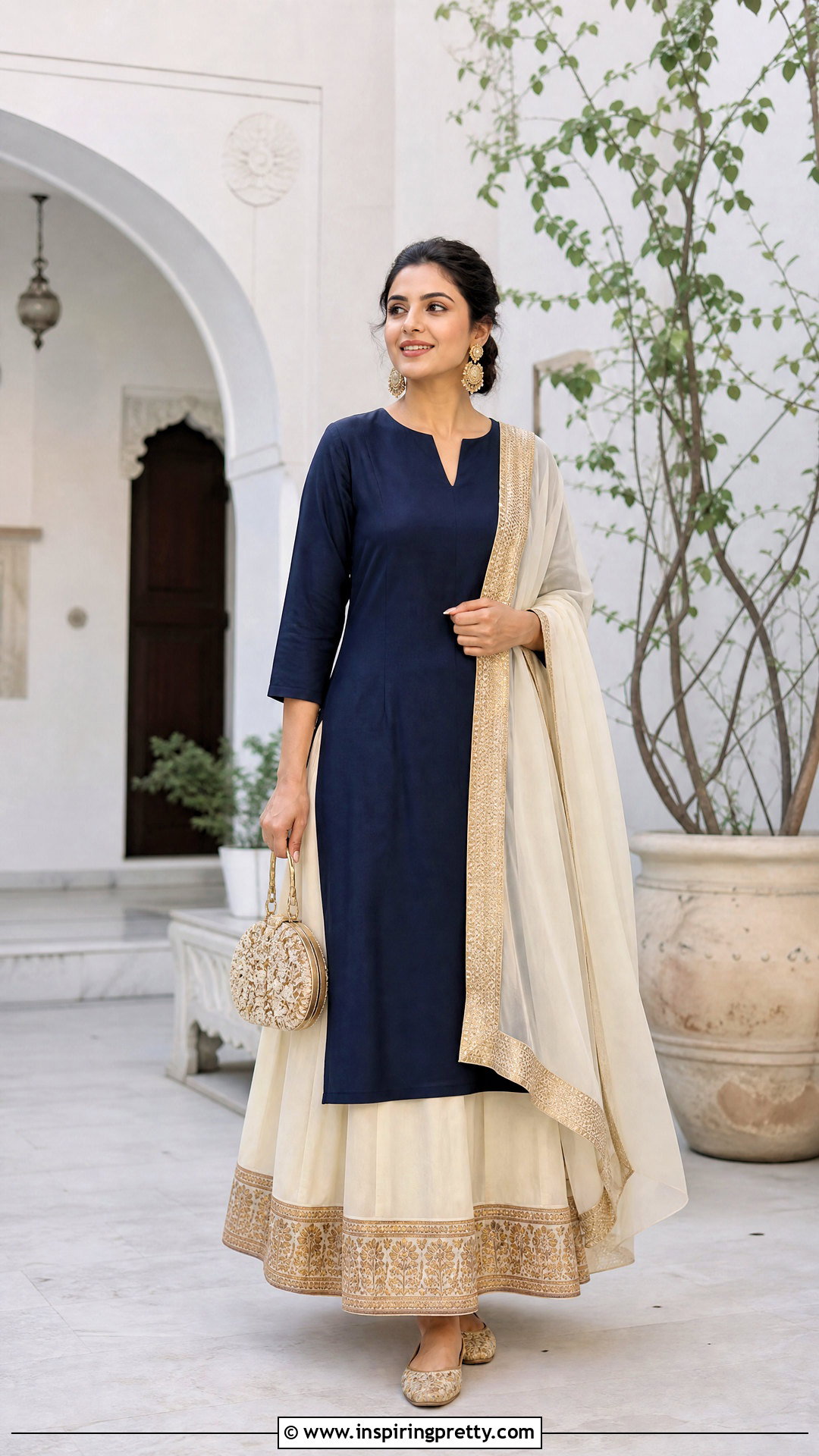 Indian Skirt And Long Kurti Outfit - 50 indian skirt and top outfits