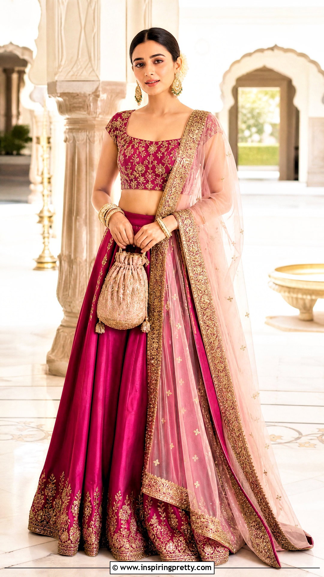 Indian Skirt And Top With Dupatta Outfit - 50 indian skirt and top outfits