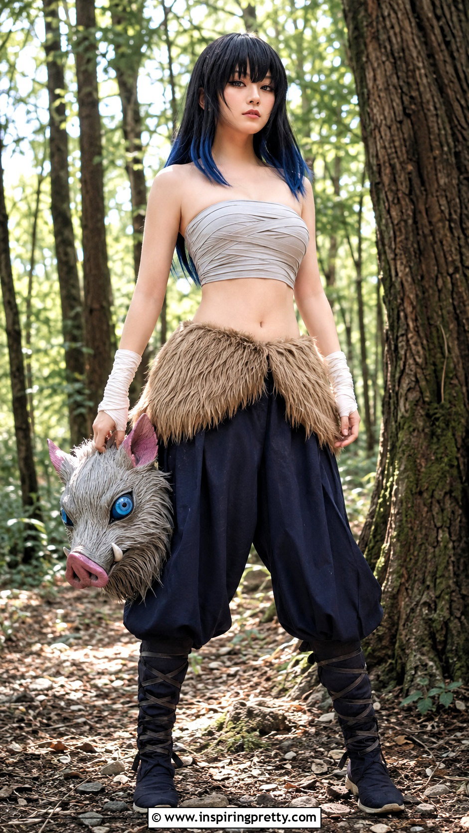 Inosuke Bandage Top Cosplay - 25 Bandage Top Cosplay ideas