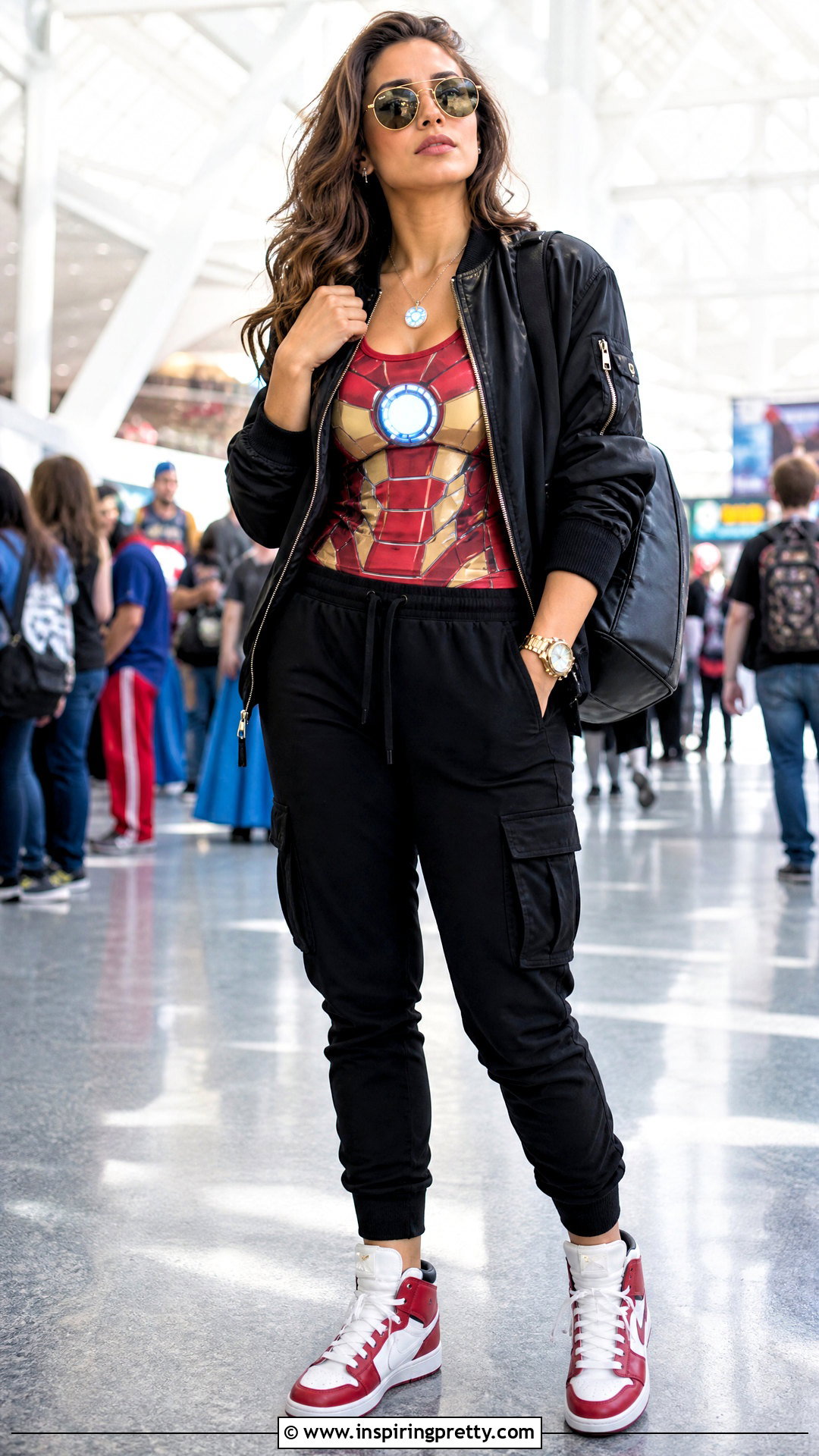 Iron Man Tank Top Comic Convention Outfit - 25 iron man tank top outfit ideas