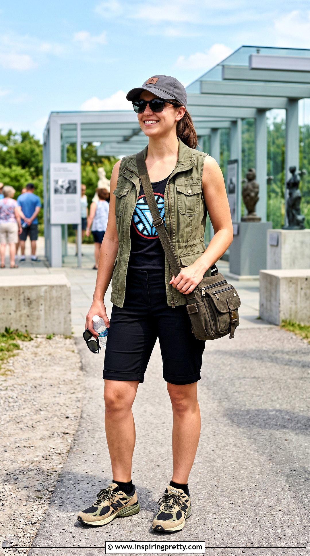 Iron Man Tank Top With Utility Vest And Shorts - 25 iron man tank top outfit ideas
