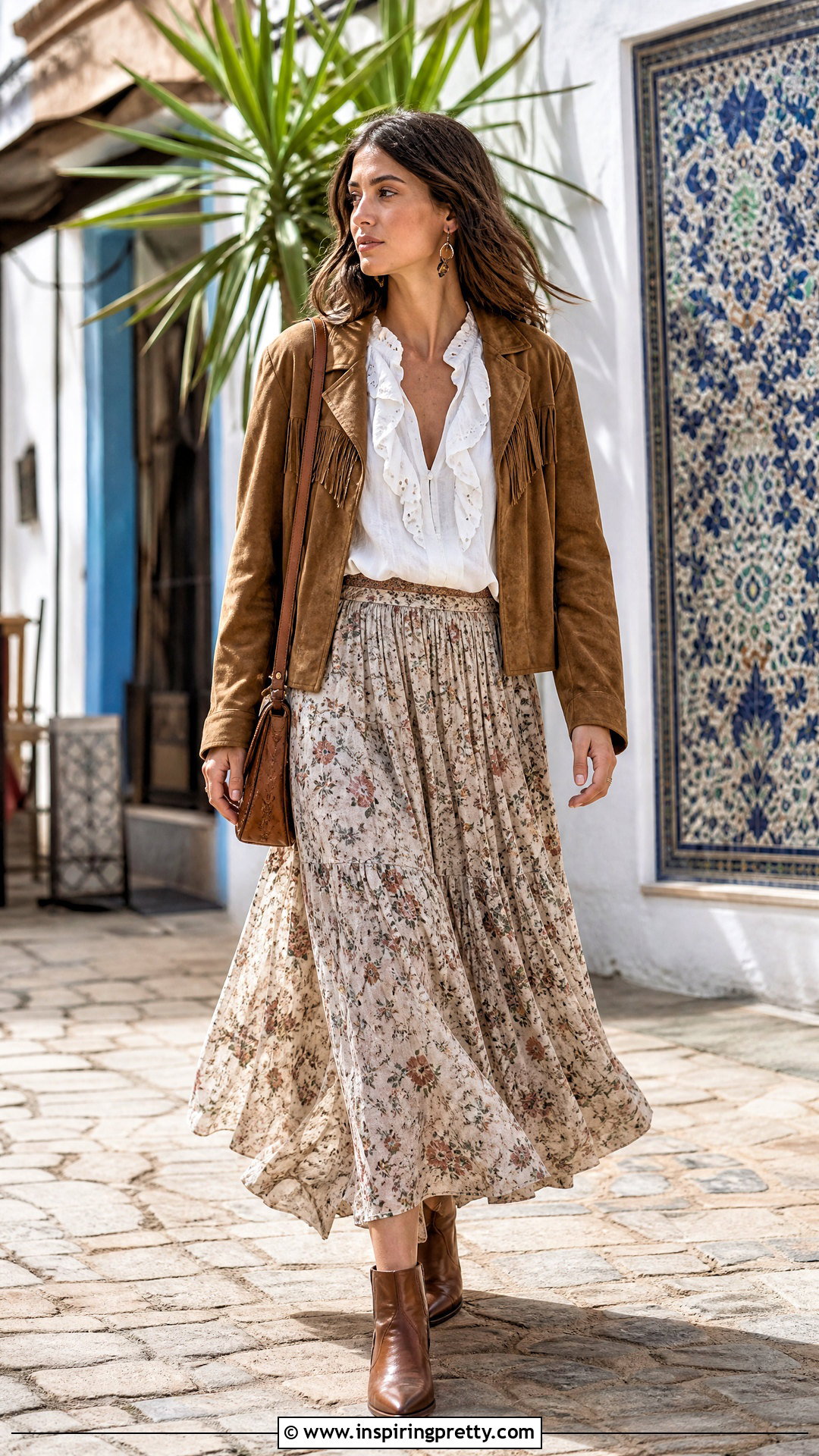 Isabel Marant Ruffle Top With a Maxi Skirt - 25 isabel marant ruffle top outfit ideas