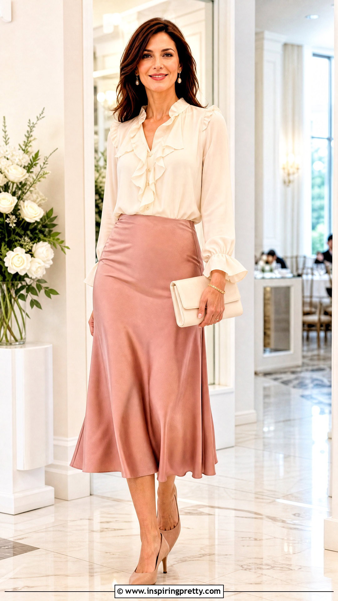 Ivory Ruffle Blouse Princess Aesthetic Outfit - 20 princess aesthetic outfits shirts & tops