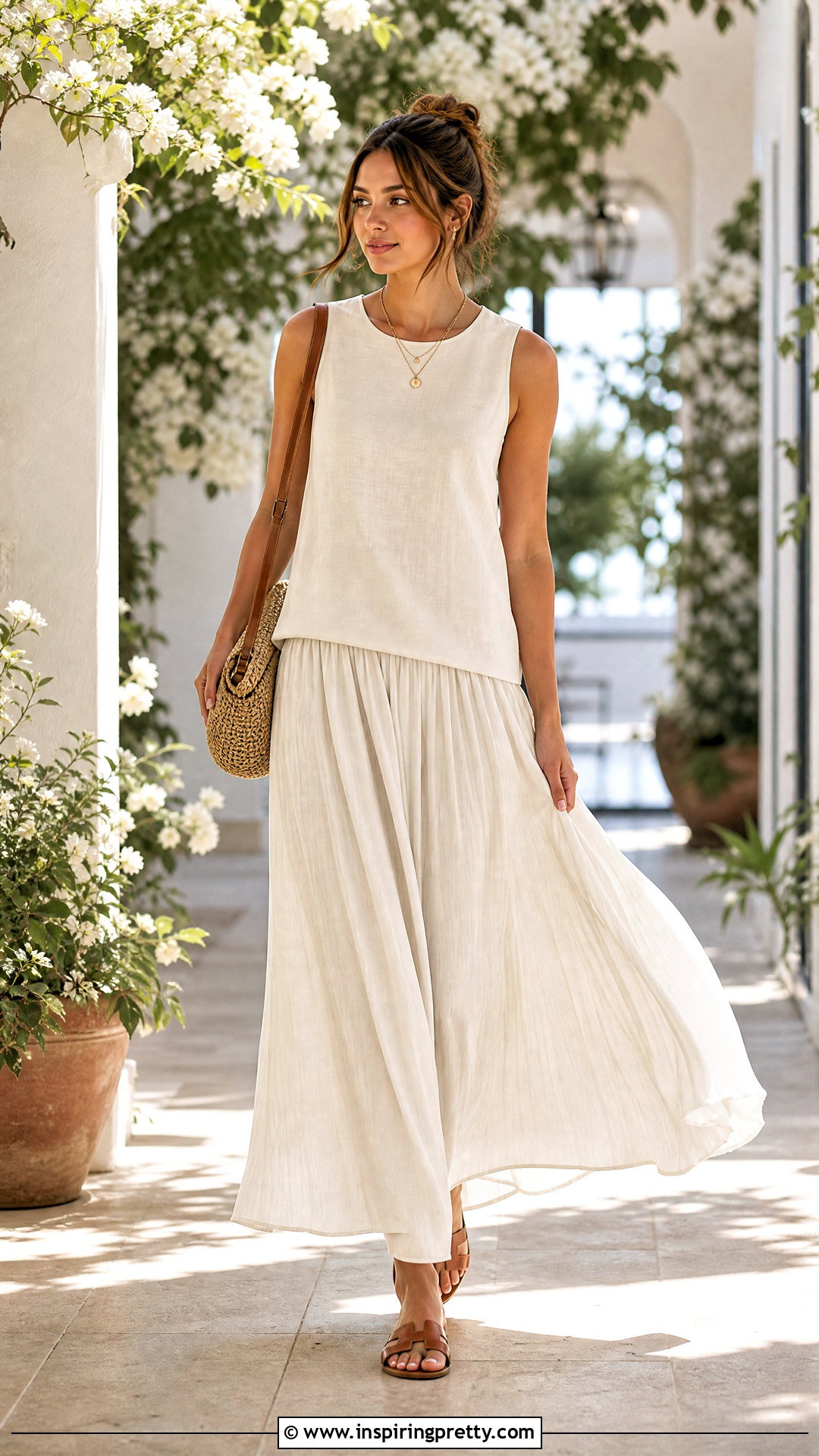 J Crew Drop Waist Top With Flowing Maxi Skirt - 20 j crew drop waist top outfit ideas