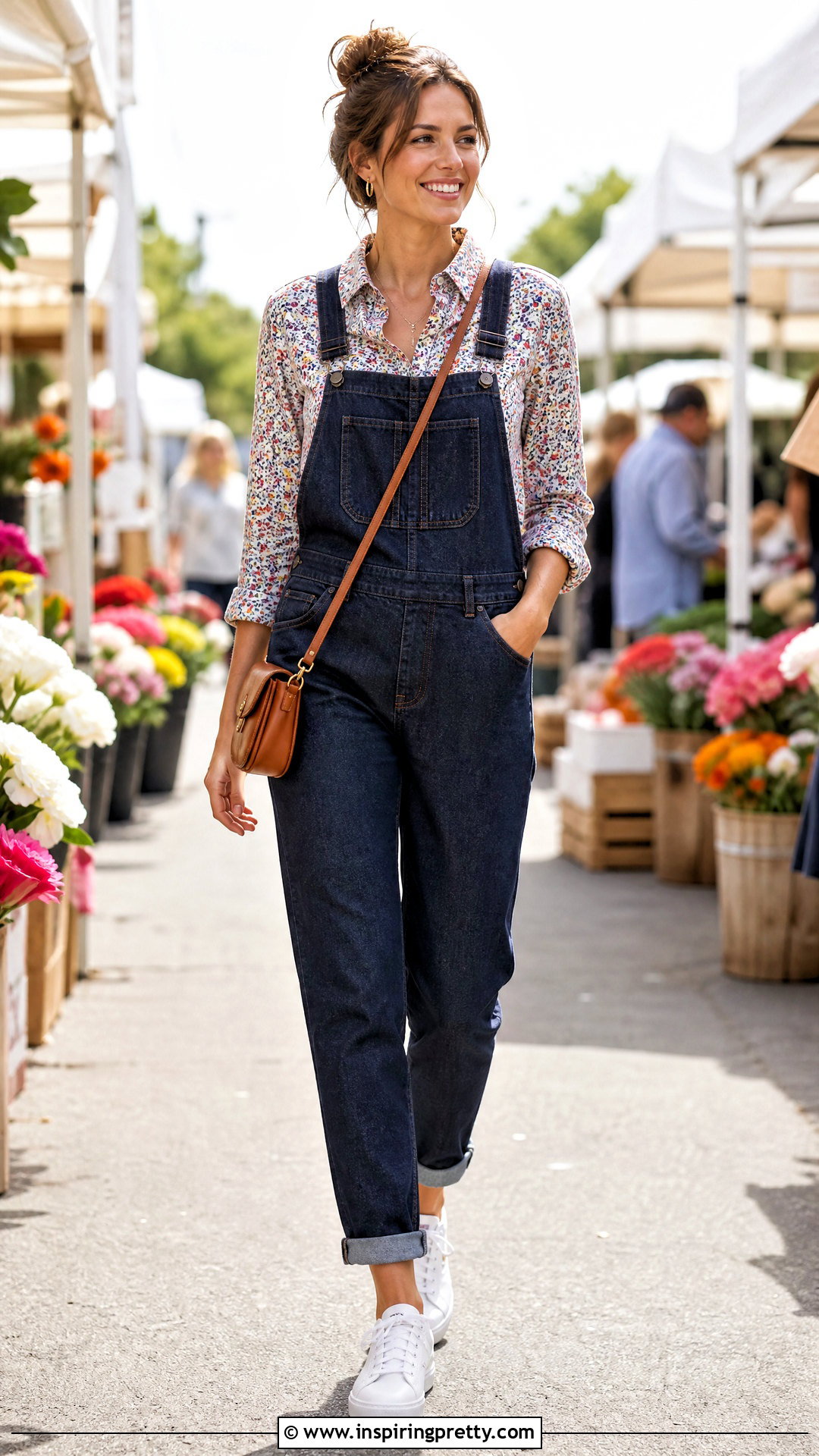 J Crew Liberty Print Top With Overalls - 20 j crew liberty print top outfit ideas