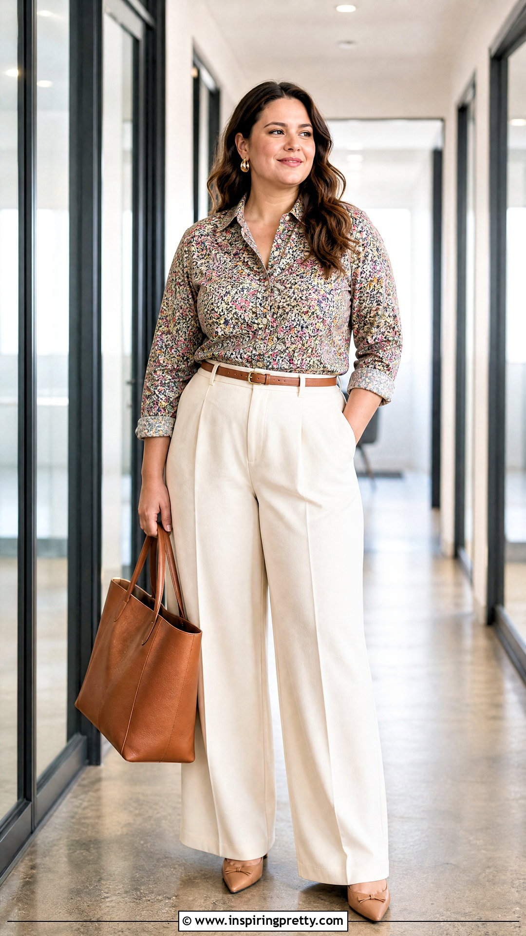 J Crew Liberty Print Top With Wide Leg Trousers - 20 j crew liberty print top outfit ideas