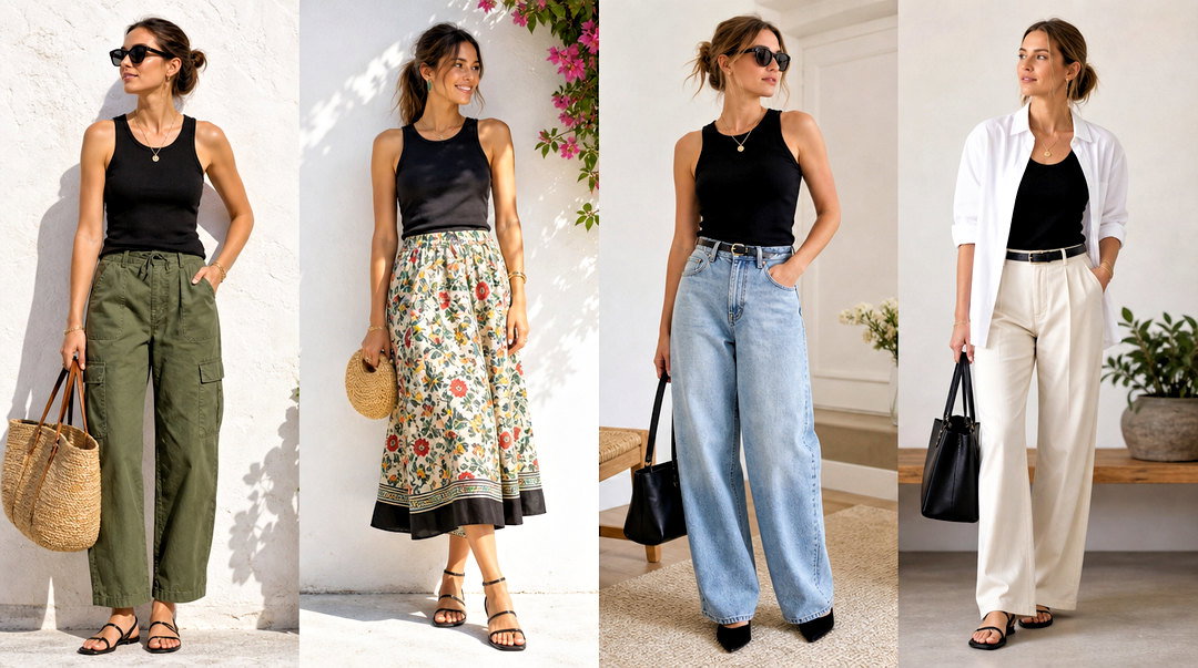 20 J Crew Tank Top Outfit Ideas for Effortless Summer Style