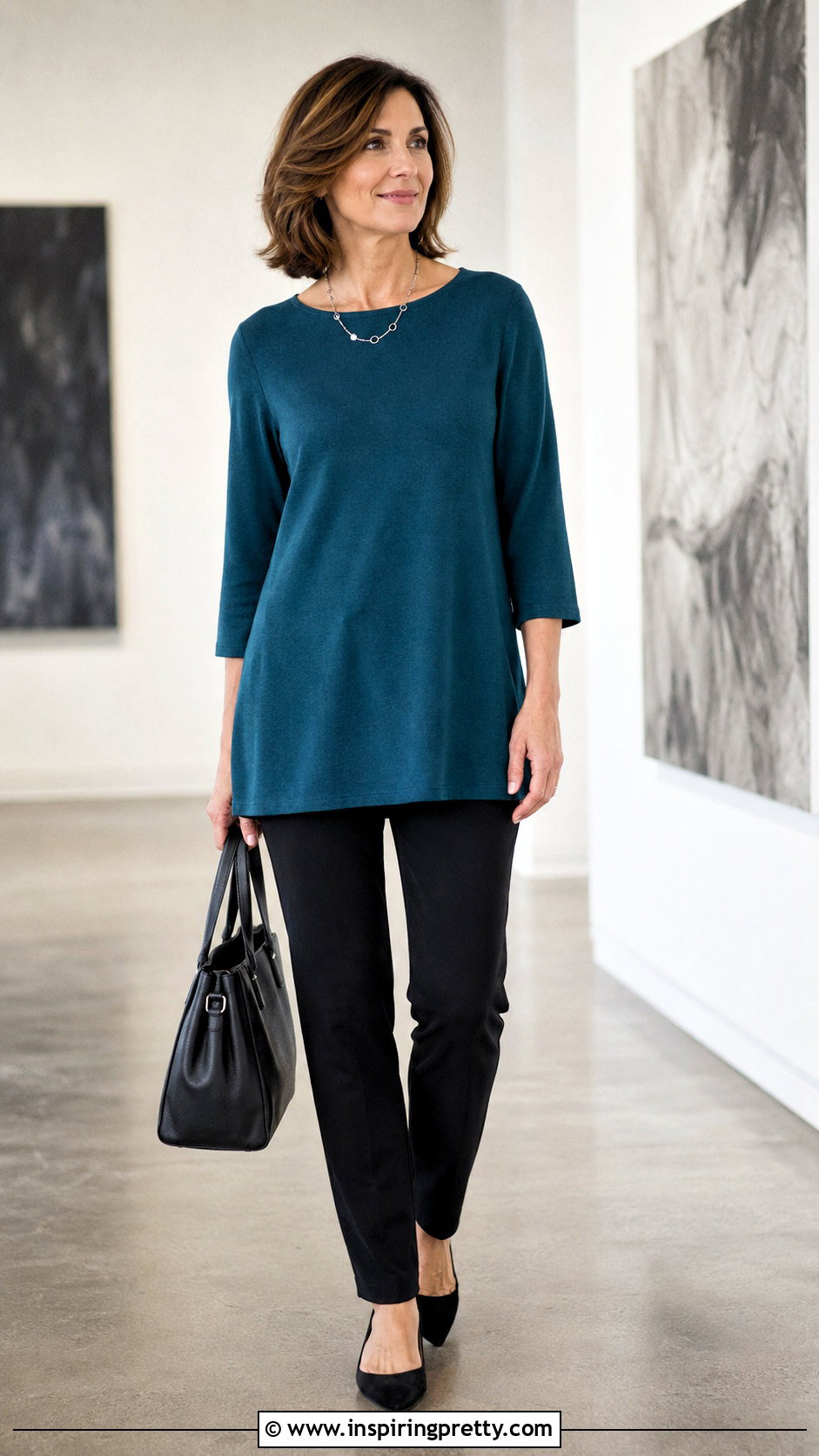 J Jill Ballet Sleeve Tunic With Ponte Pants - 20 j jill tops outfit ideas