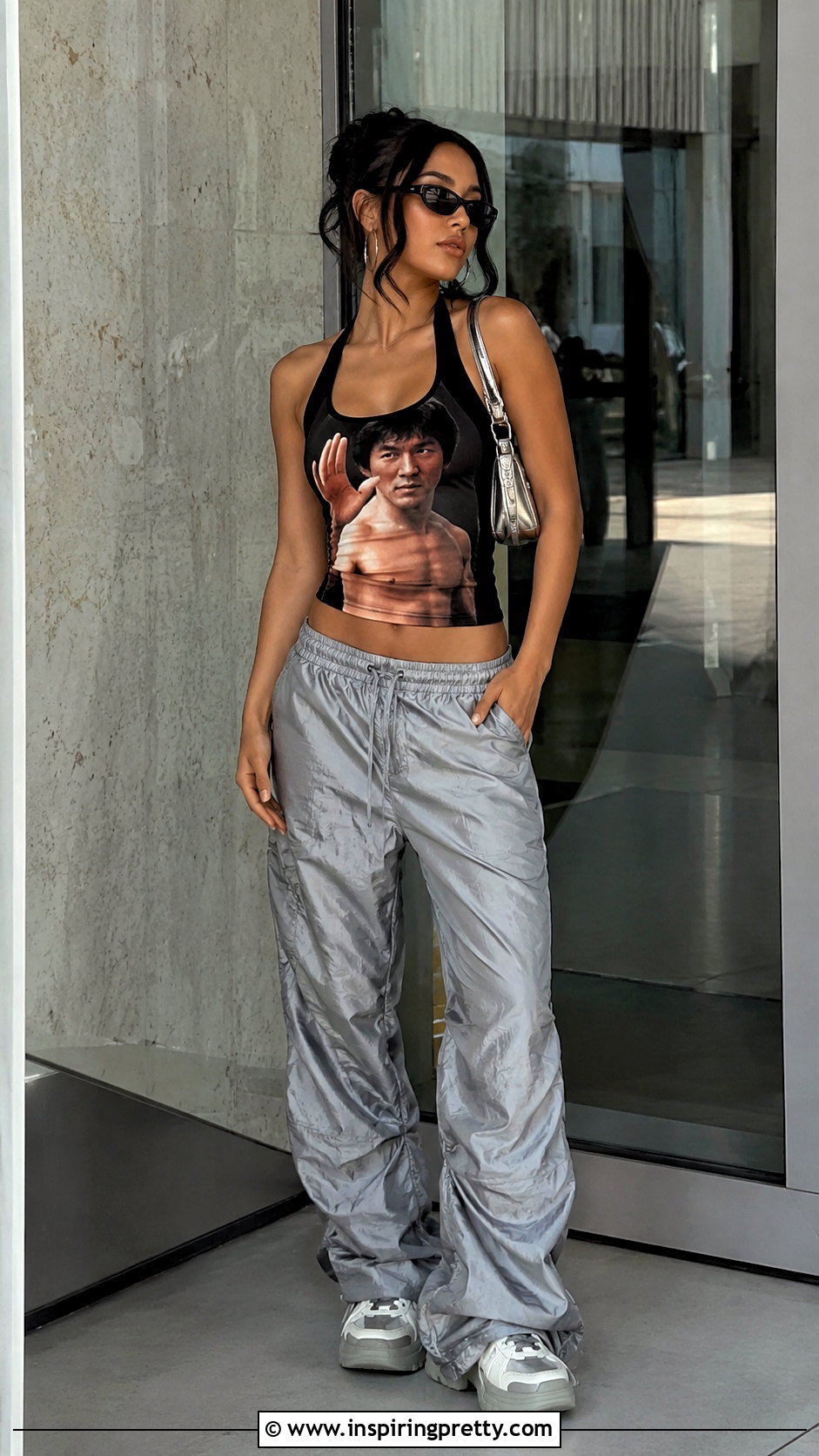 Jackie Chan Halter Top With Parachute Pants - 20 jackie chan halter top outfit ideas