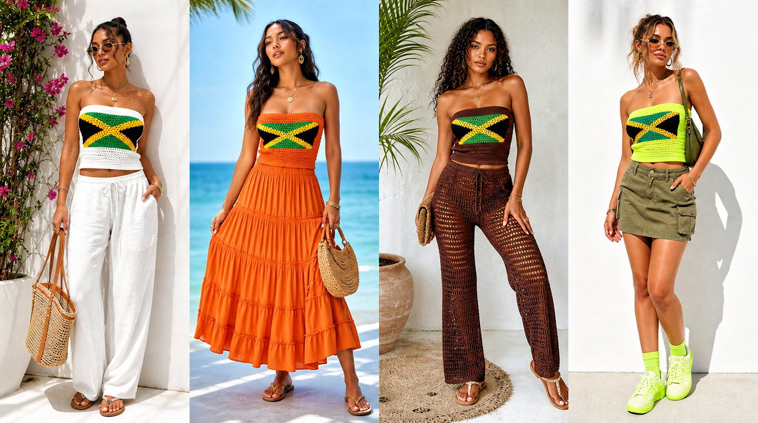 20 Jamaica Tube Top Outfit Ideas for Carefree Vacation Style