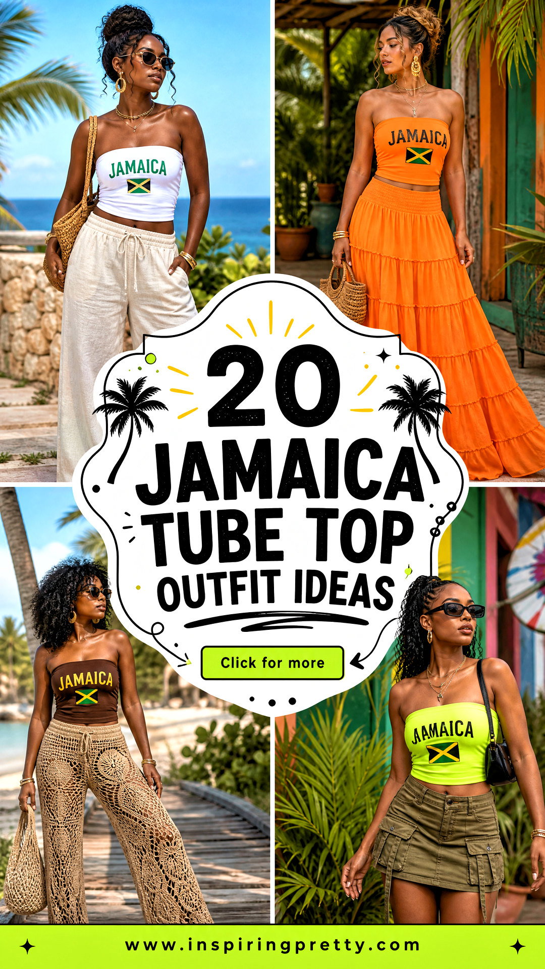 20 Jamaica Tube Top Outfit Ideas for Carefree Vacation Style - 20 Jamaica Tube Top Outfit Ideas for Carefree Vacation Style