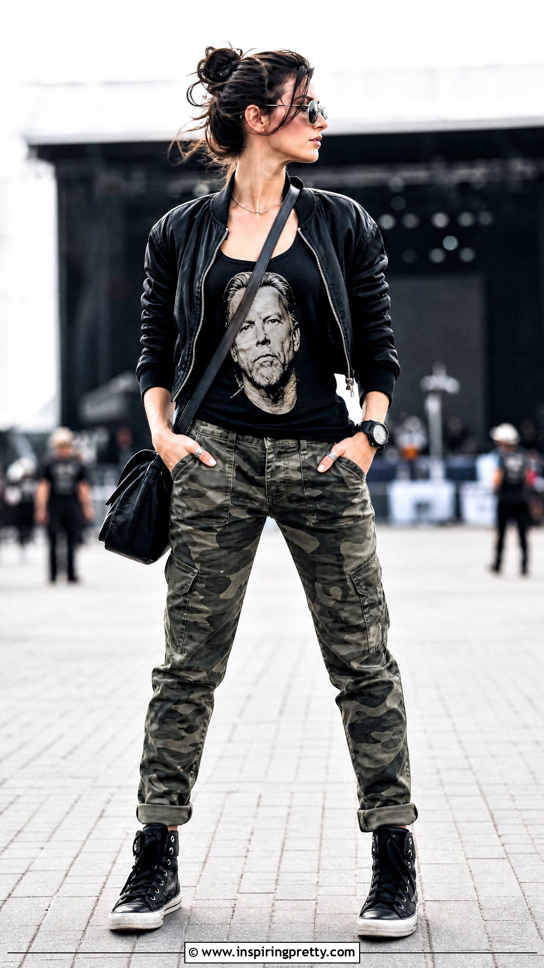 James Hetfield Tank Top With Camouflage Pants - 25 james hetfield tank tops