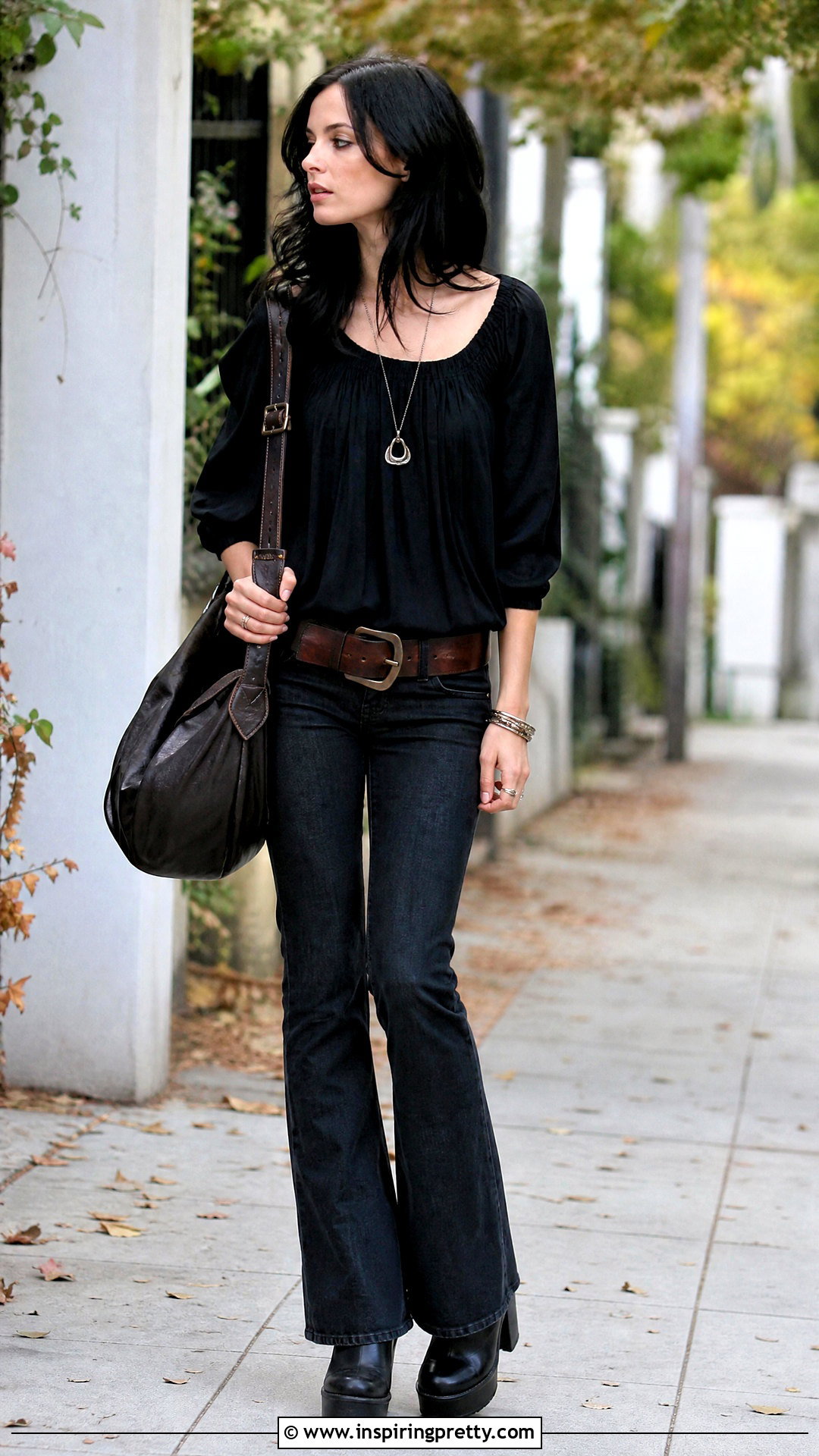 Jane Margolis Black Peasant Top Outfit - 25 Jane Margolis Tops
