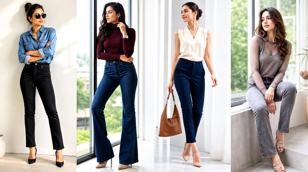 50 Jeans Top Photoshoot Poses for Confident, Natural Shots
