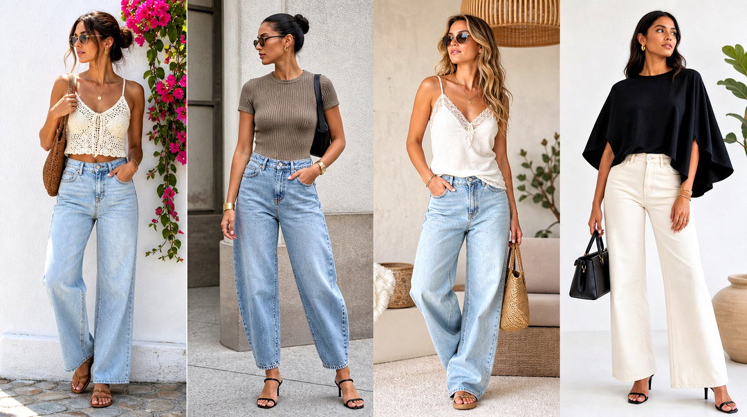 25 Jeans and Nice Top Inspo Ideas for Easy Going-Out Looks
