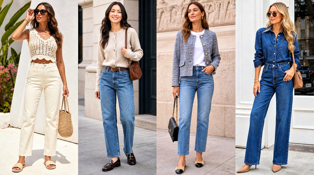 50 Jeans and Tops for Women: Chic Pairings for Every Day