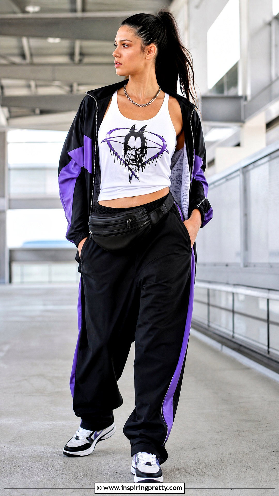 Jeff Hardy Tank Top With Track Pants And Sneakers - 20 Jeff Hardy Tank Top outfit ideas