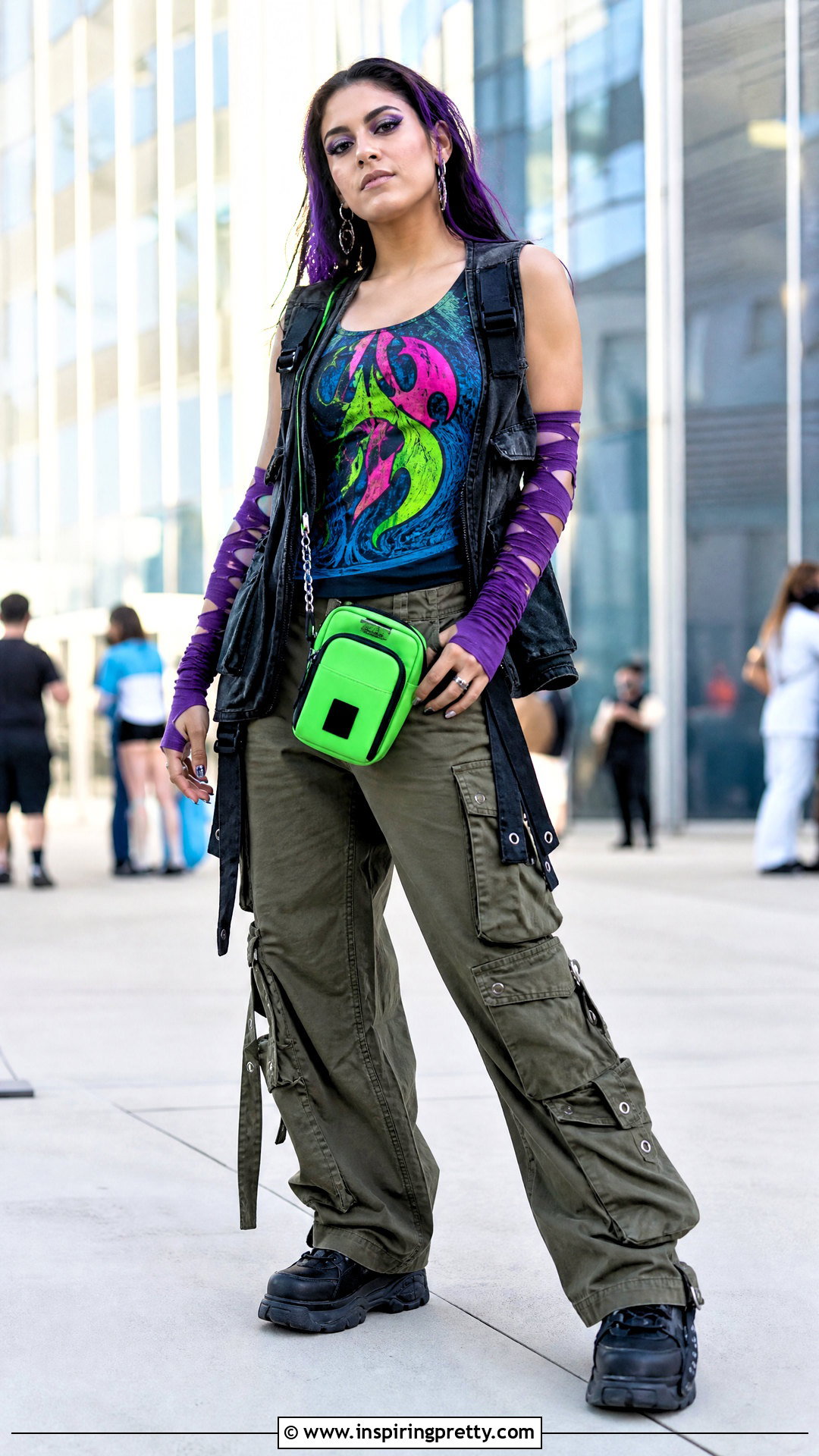 Jeff Hardy Tank Top With Utility Vest And Cargo Pants - 20 Jeff Hardy Tank Top outfit ideas