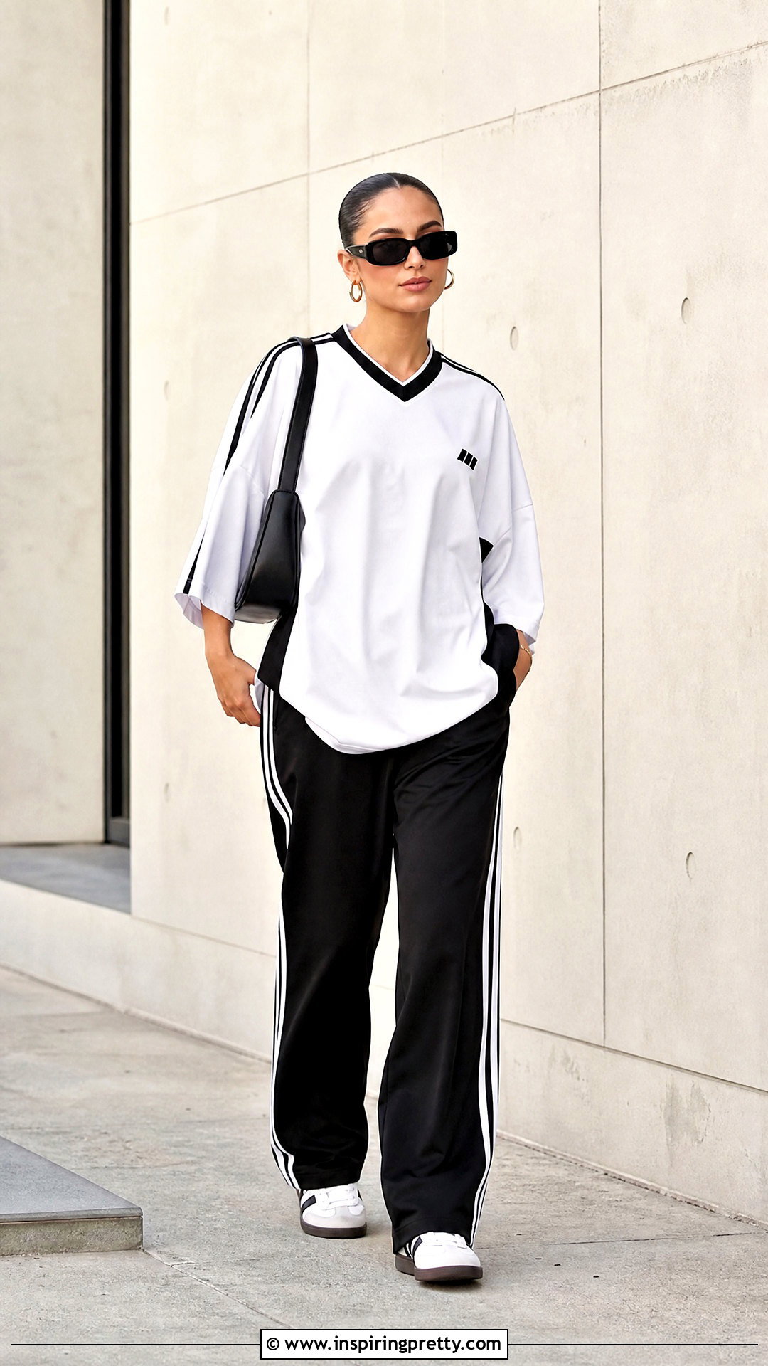 Jersey Top With Track Pants - 50 jersey top outfit ideas