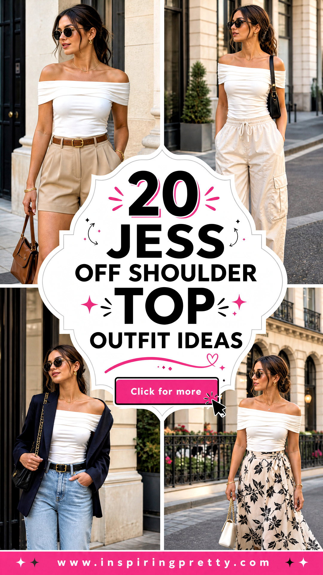20 Jess Off Shoulder Top Outfit Ideas for Effortless Style - 20 Jess Off Shoulder Top Outfit Ideas for Effortless Style