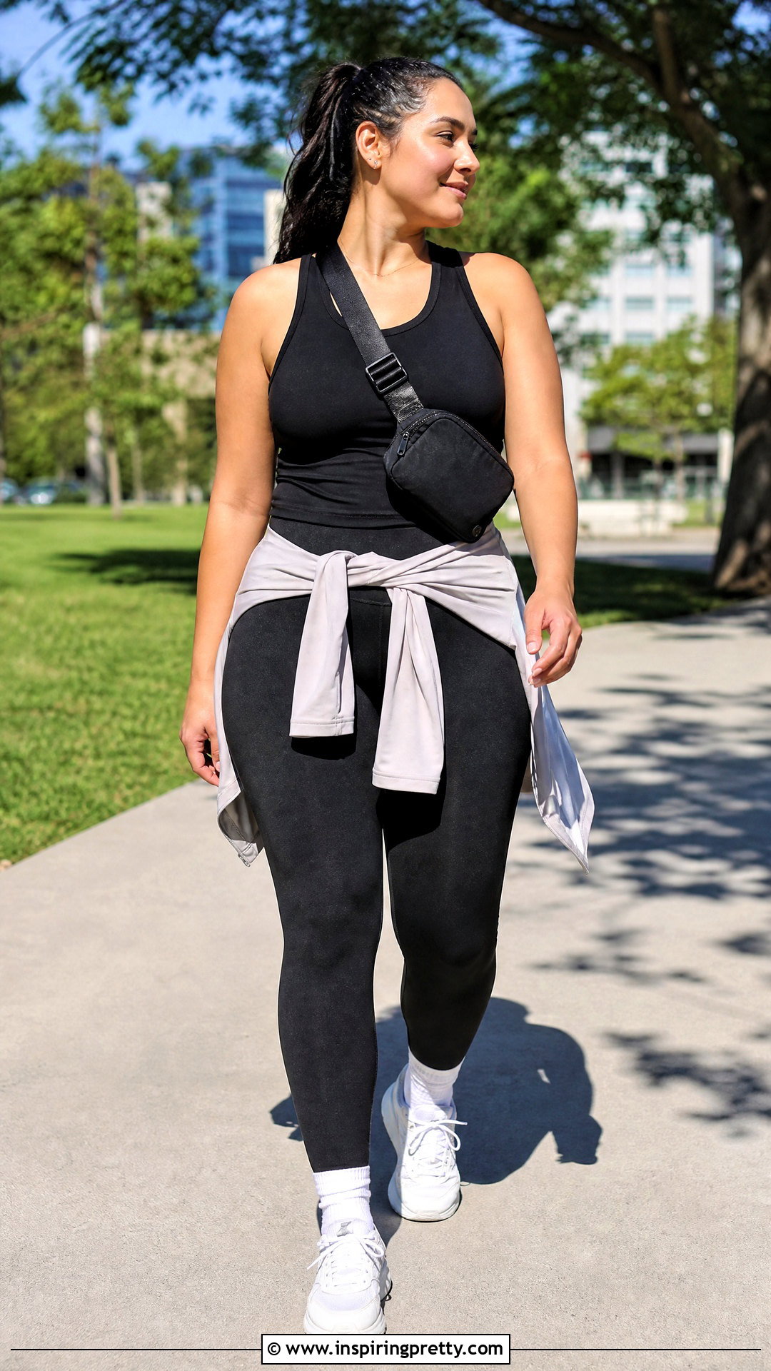 Jesus Tank Top With Black Leggings - 25 jesus tank tops
