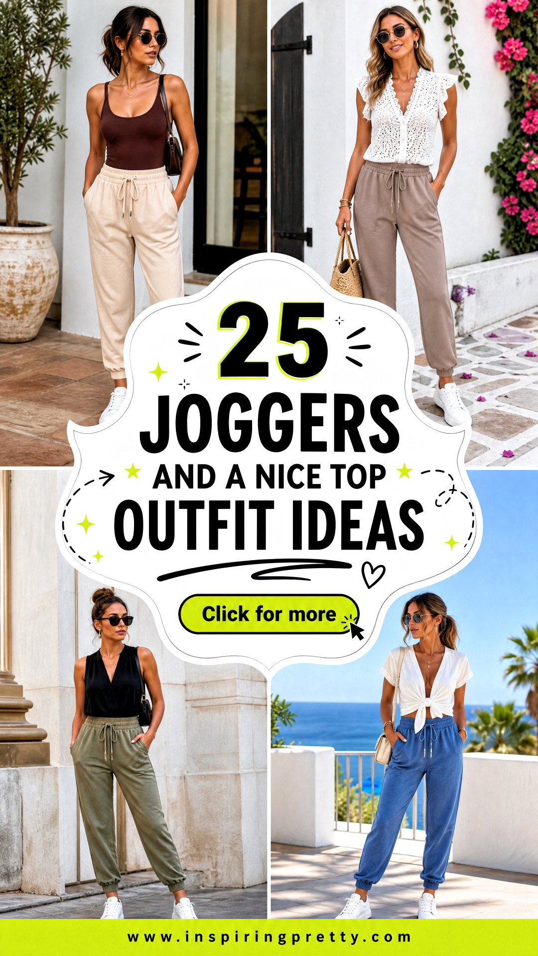 25 Joggers and a Nice Top Outfit Ideas for Effortless Style - 25 Joggers and a Nice Top Outfit Ideas for Effortless Style