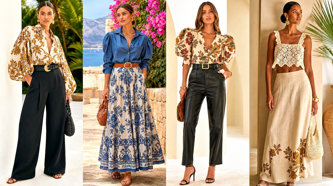 25 Johanna Ortiz Tops Outfit Ideas for Dreamy Resort Style