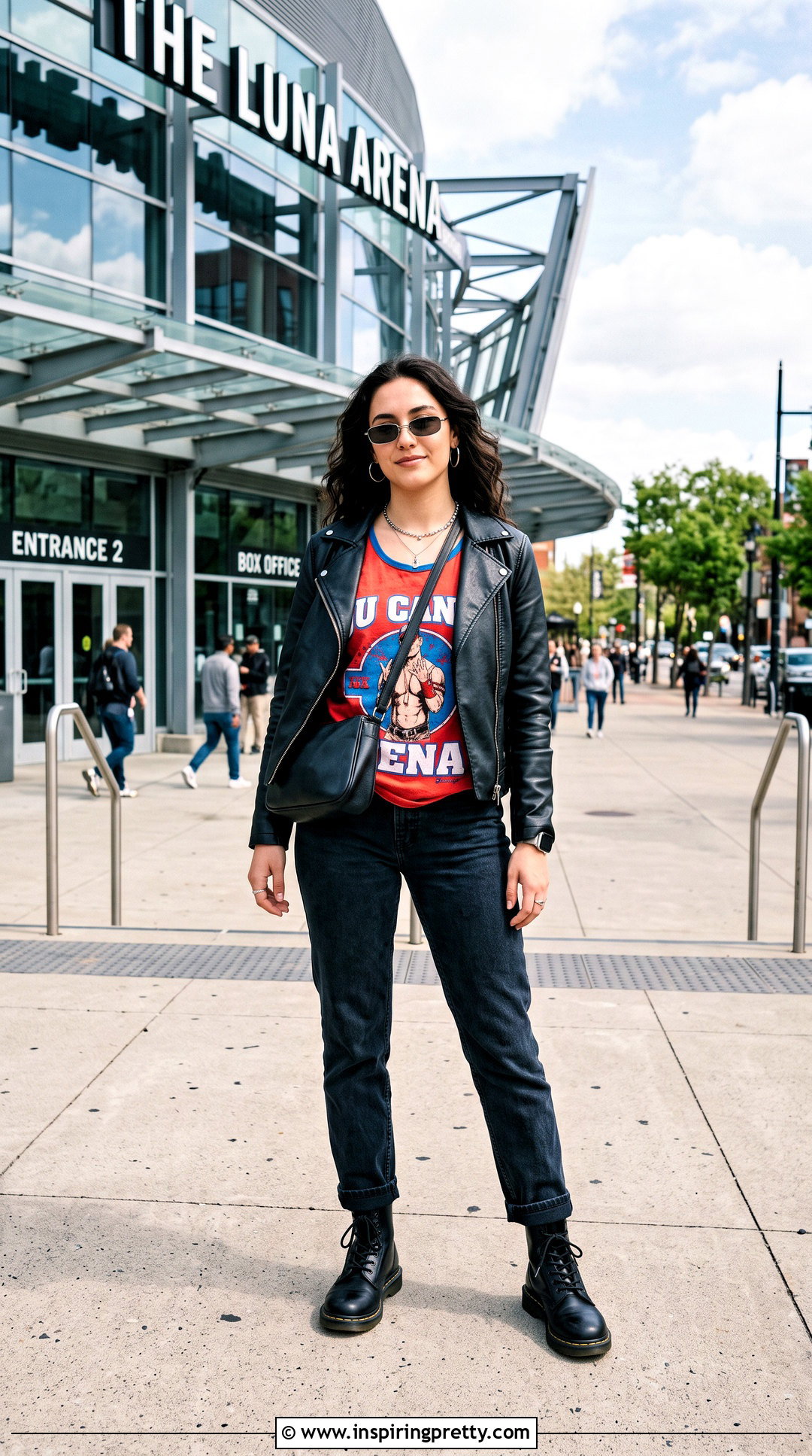 John Cena Tank Top With Leather Jacket - 20 John Cena Tank Top outfit ideas