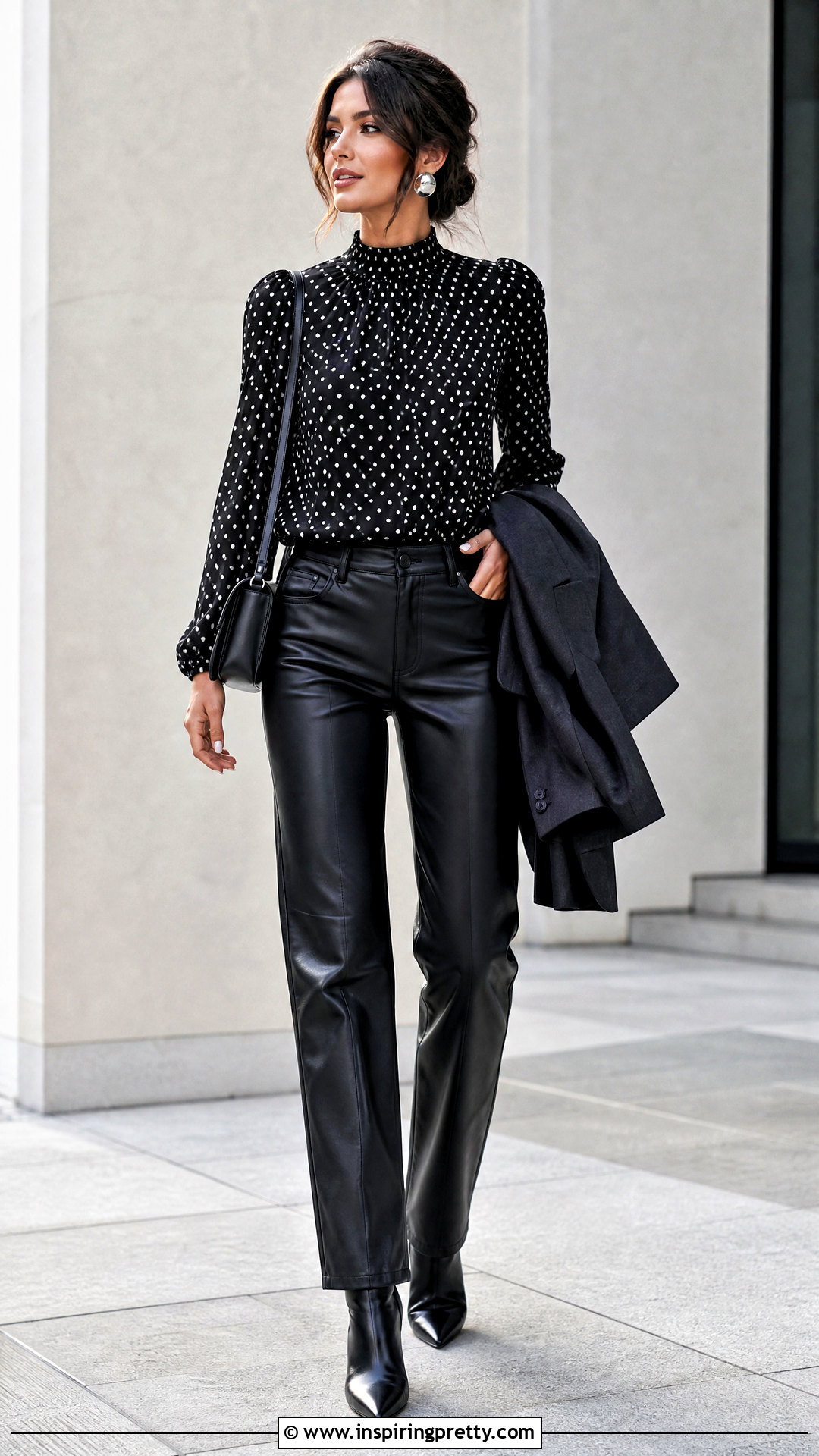 Josephine Top With Leather Pants - 20 Urban Outfitters Josephine Tops