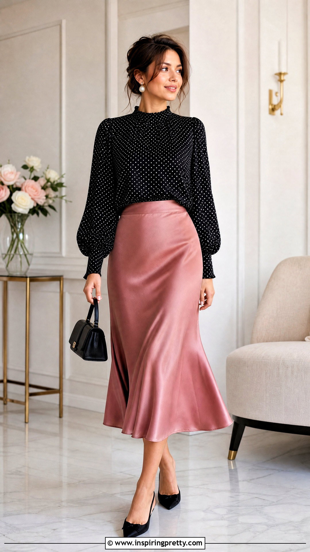 Josephine Top With Satin Midi Skirt - 20 Urban Outfitters Josephine Tops