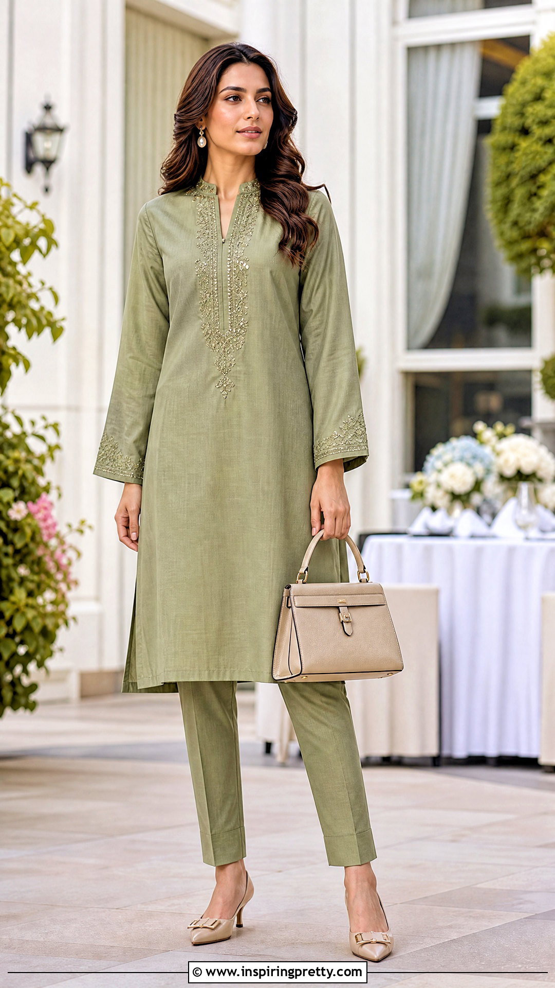 Kampala Slim Trouser And Long Tunic - 50 kampala trouser and top for ladies