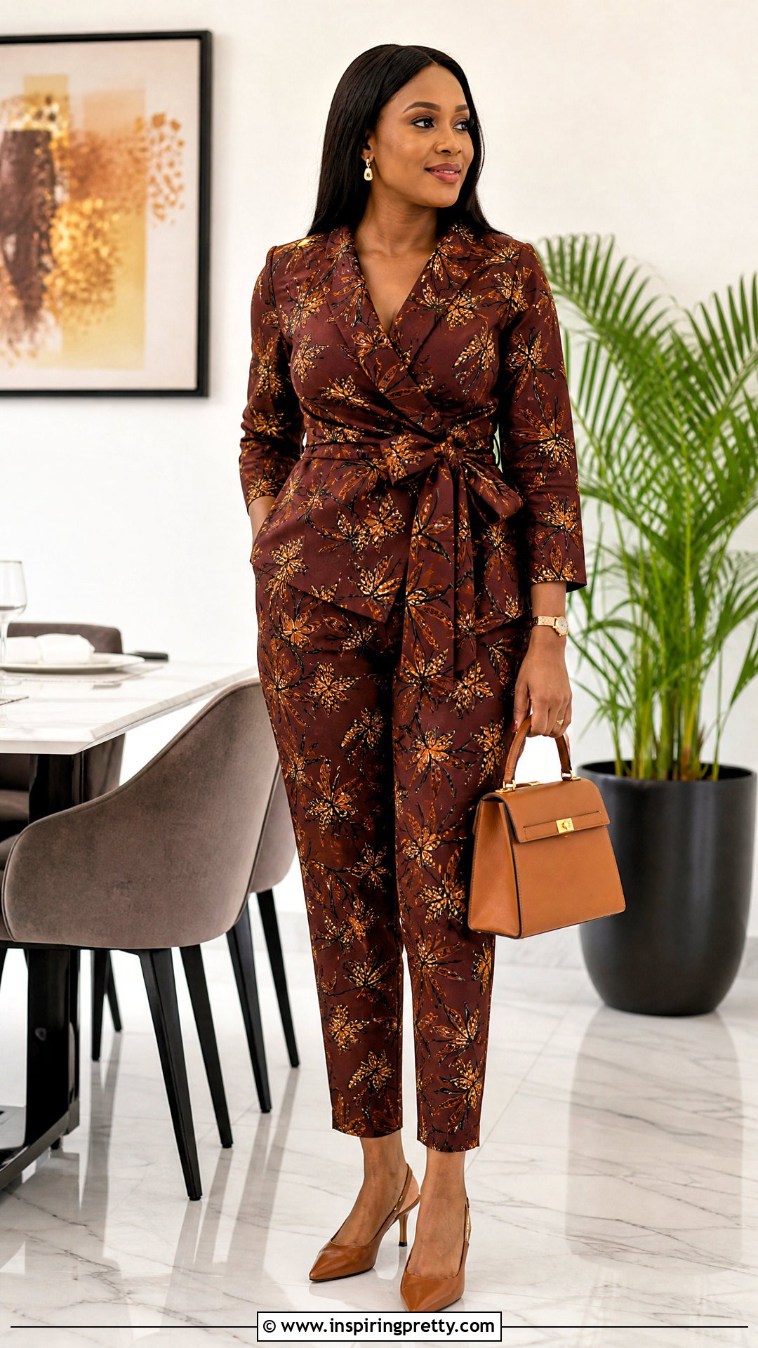 Kampala Tapered Trouser And Wrap Top - 50 kampala trouser and top for ladies
