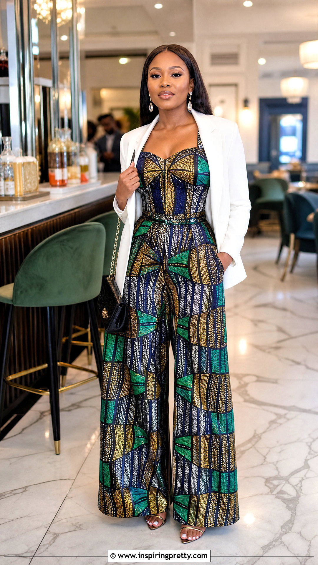 Kampala Trouser And Corset Style Top - 50 kampala trouser and top for ladies