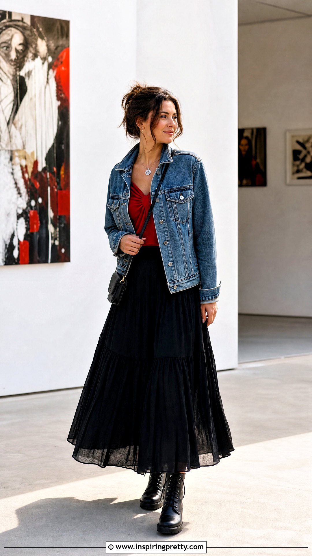 Kat Stratford Red Top With A Maxi Skirt - 25 kat stratford red top outfit ideas