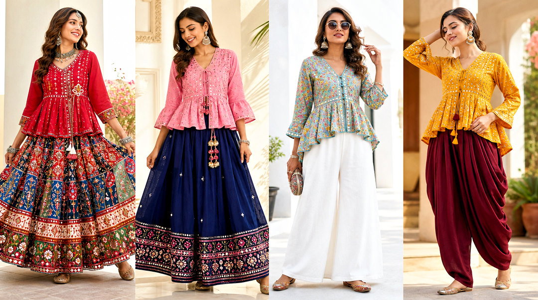 50 Kediyu Top for Navratri Outfit Ideas to Celebrate in Style
