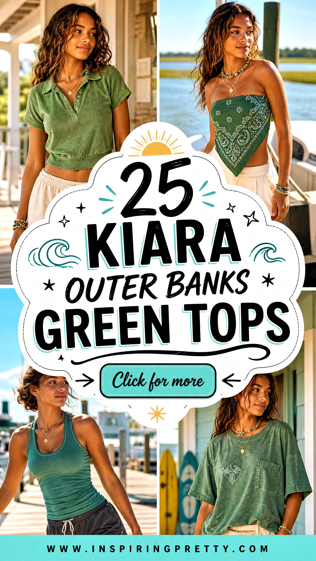 25 Kiara Outer Banks Green Tops for Coastal Summer Style - 25 Kiara Outer Banks Green Tops for Coastal Summer Style
