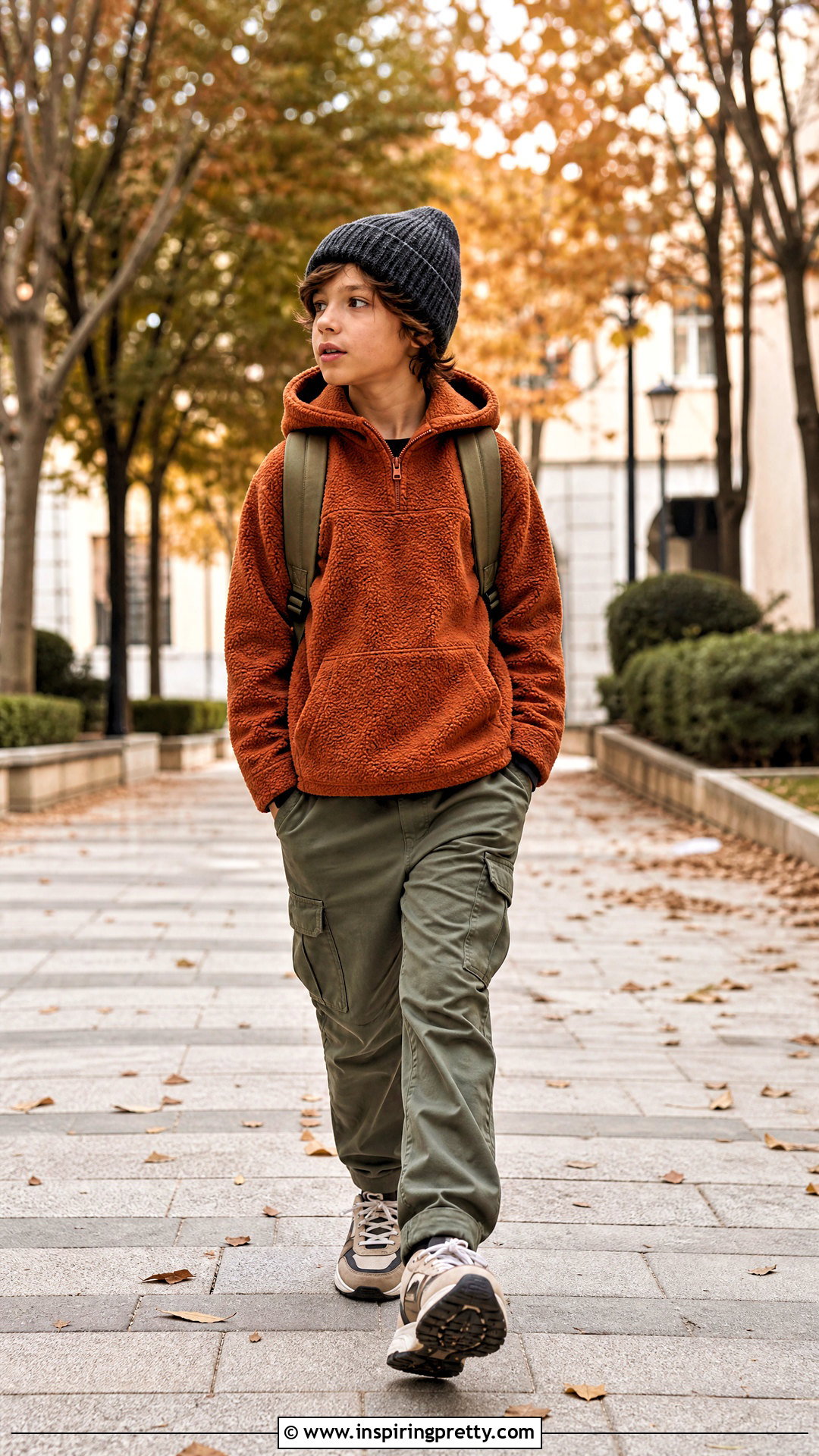 Kids Hoodie And Cargo Pants Outfit - 50 kids tops outfit ideas