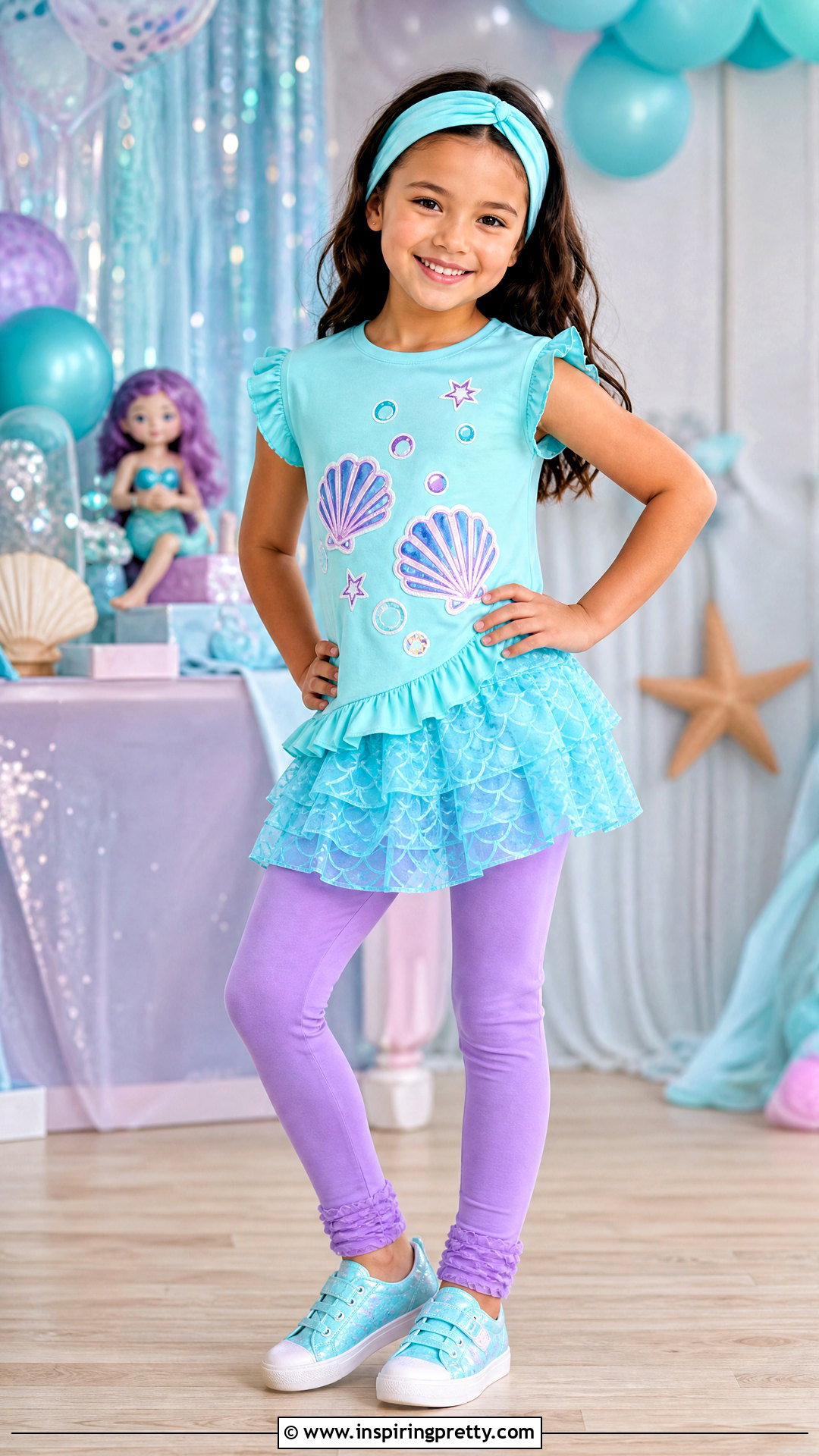 Kids Mermaid T Shirt - 25 mermaid tops diy ideas