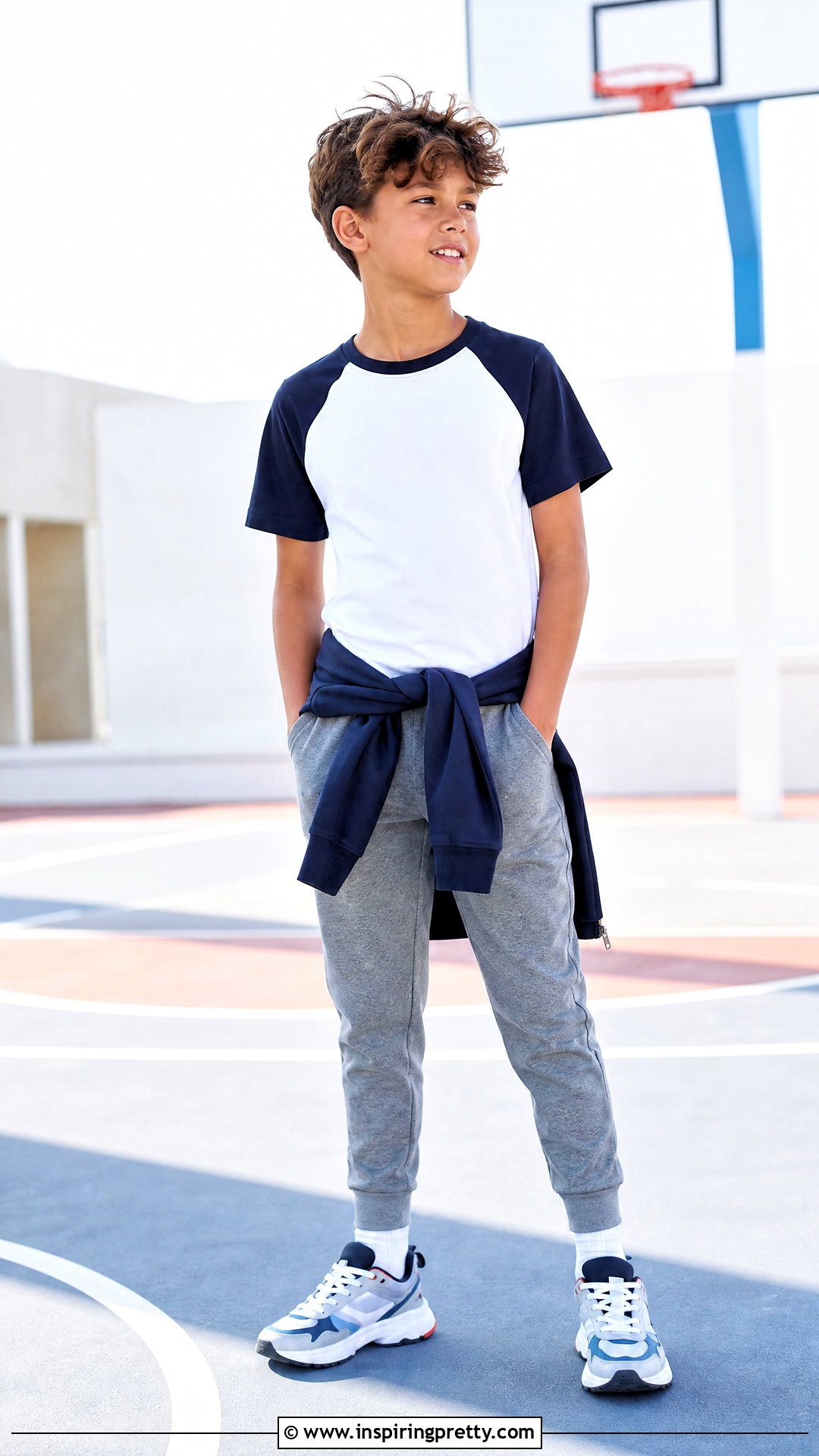 Kids Raglan T Shirt With Jogger Pants - 50 kids top designs
