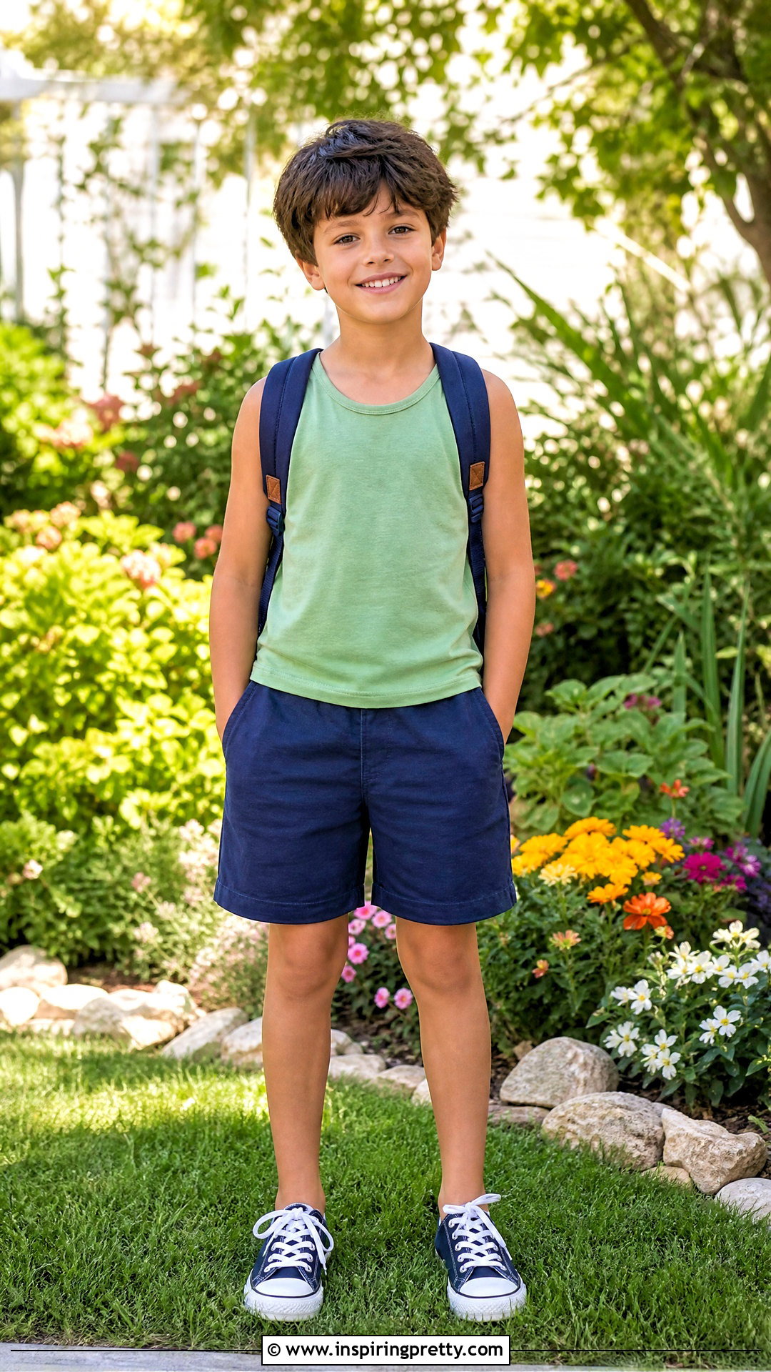 Kids Tank Top From A Favorite Shirt - how to make a tank top for kids (20 ways)