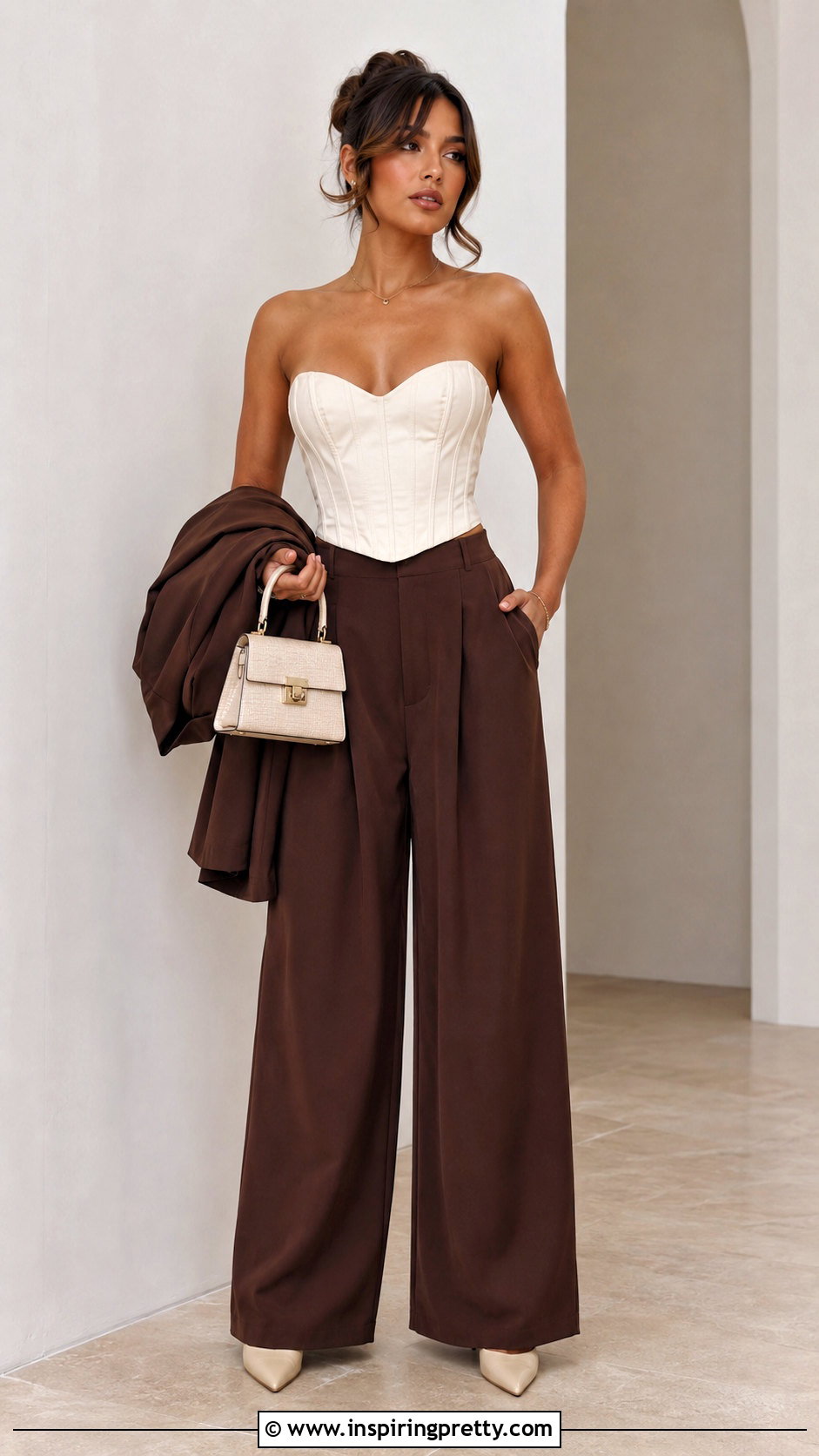Kirious Corset Top With Wide Leg Trousers - 20 Kirious Tops