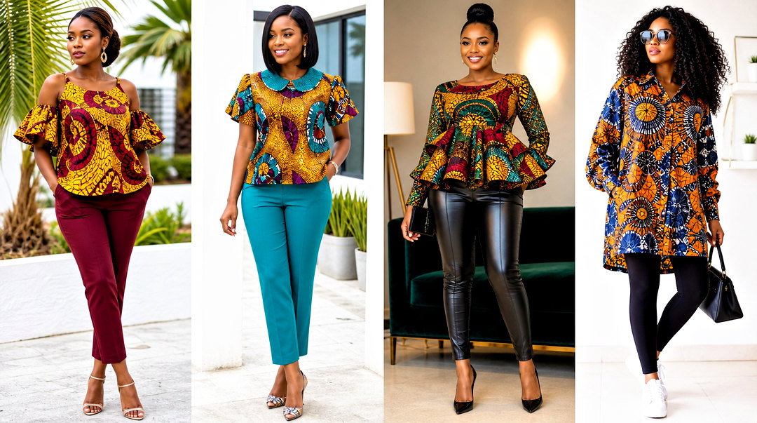 50 Kitenge Tops Designs for Bold, Vibrant Modern Wardrobes