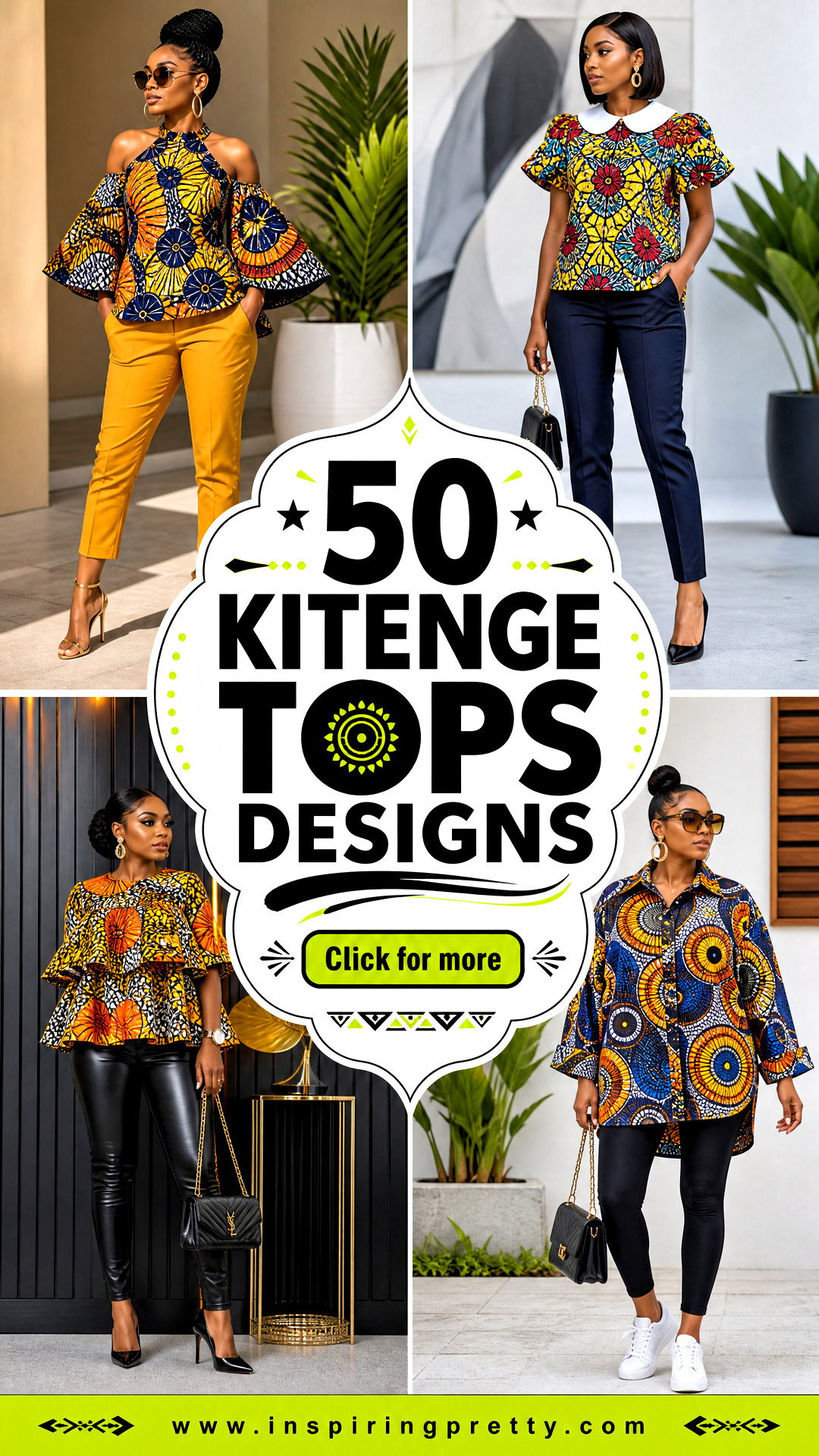 50 Kitenge Tops Designs for Bold Vibrant Modern Wardrobes - 50 Kitenge Tops Designs for Bold, Vibrant Modern Wardrobes