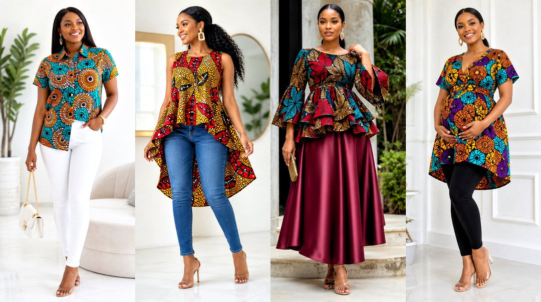 50 Kitenge Tops Outfit Ideas for Bold Afrocentric Style